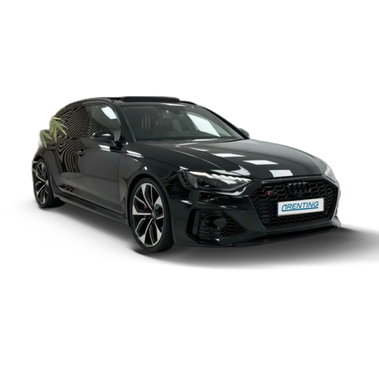 Renting Audi RS4 Avant TFSI quattro tiptronic Negro