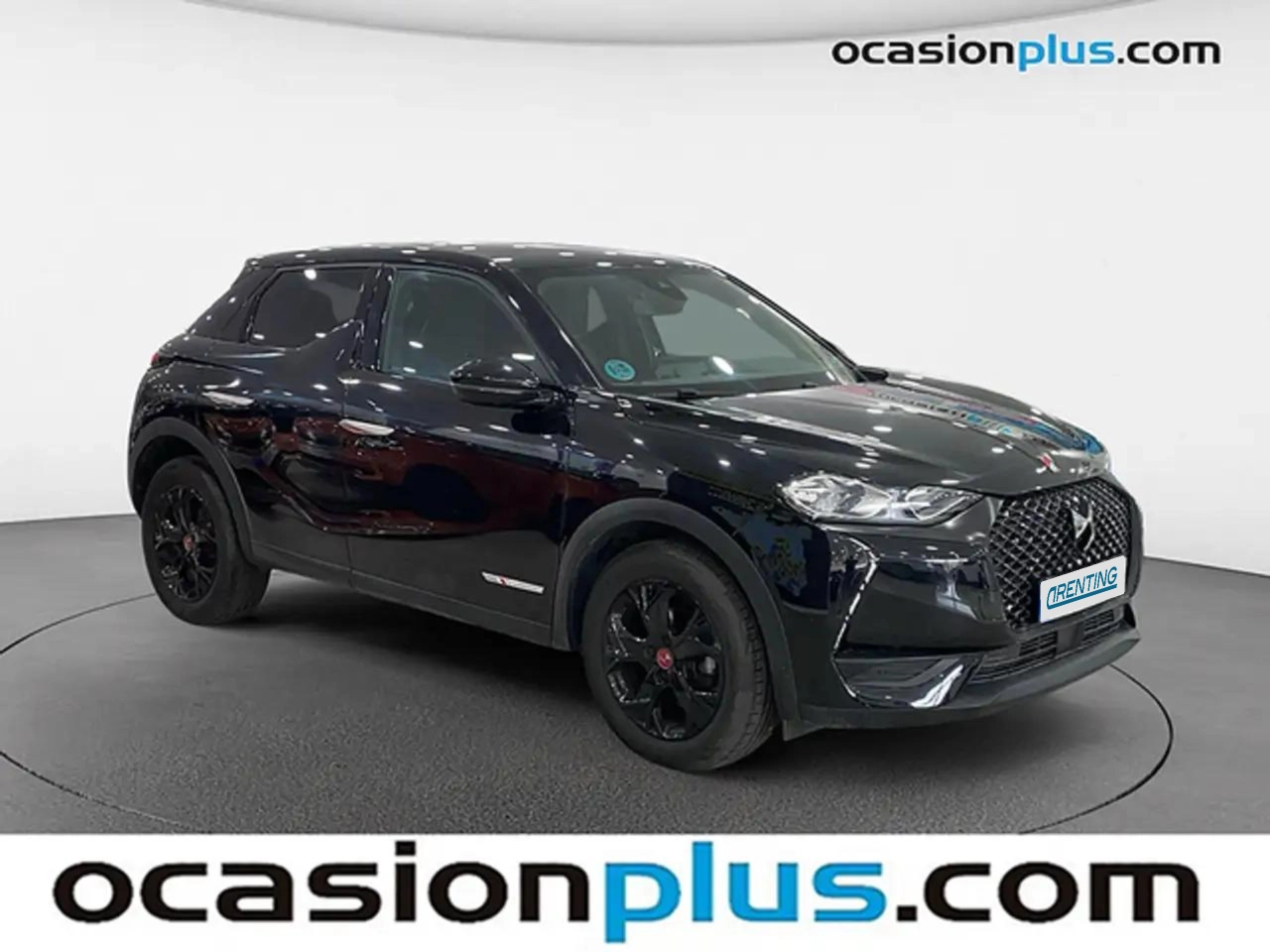 Renting DS Automobiles DS 3 Crossback BlueHDi Performance Line 110 Negro 2