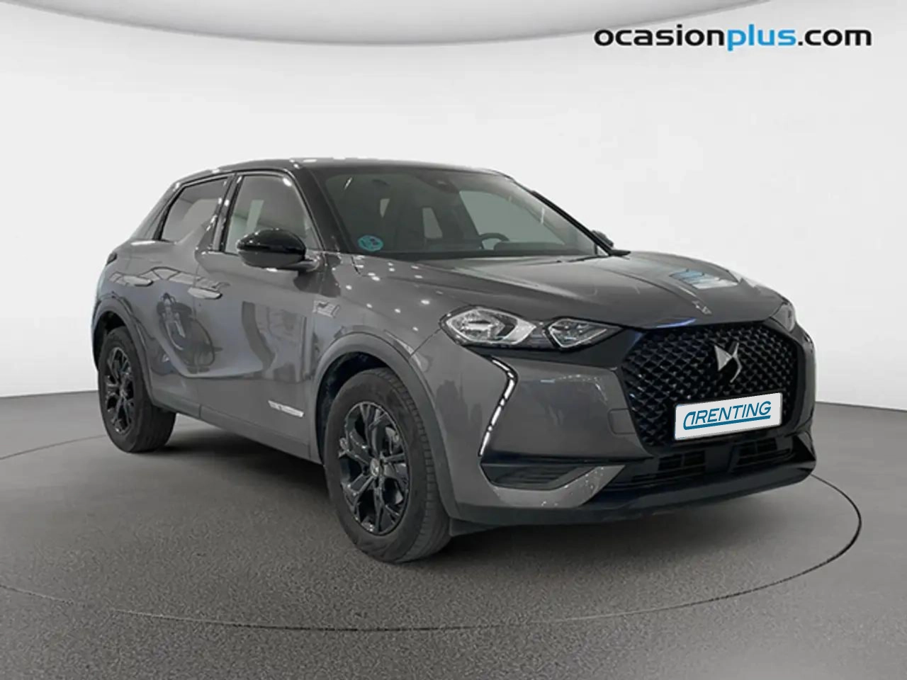 Renting DS Automobiles DS 3 Crossback BlueHDi Performance Line 110 Gris 2 3