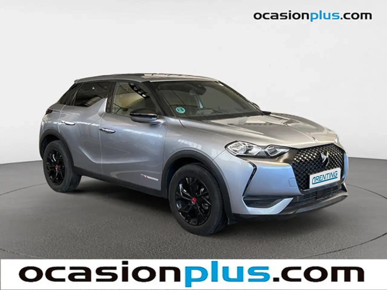 Renting DS Automobiles DS 3 Crossback BlueHDi Performance Line 110 Gris 2 1