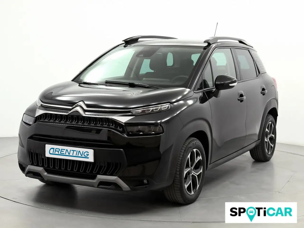 Renting Citroen C3 Aircross BlueHDi S&S Feel Pack 110 Negro