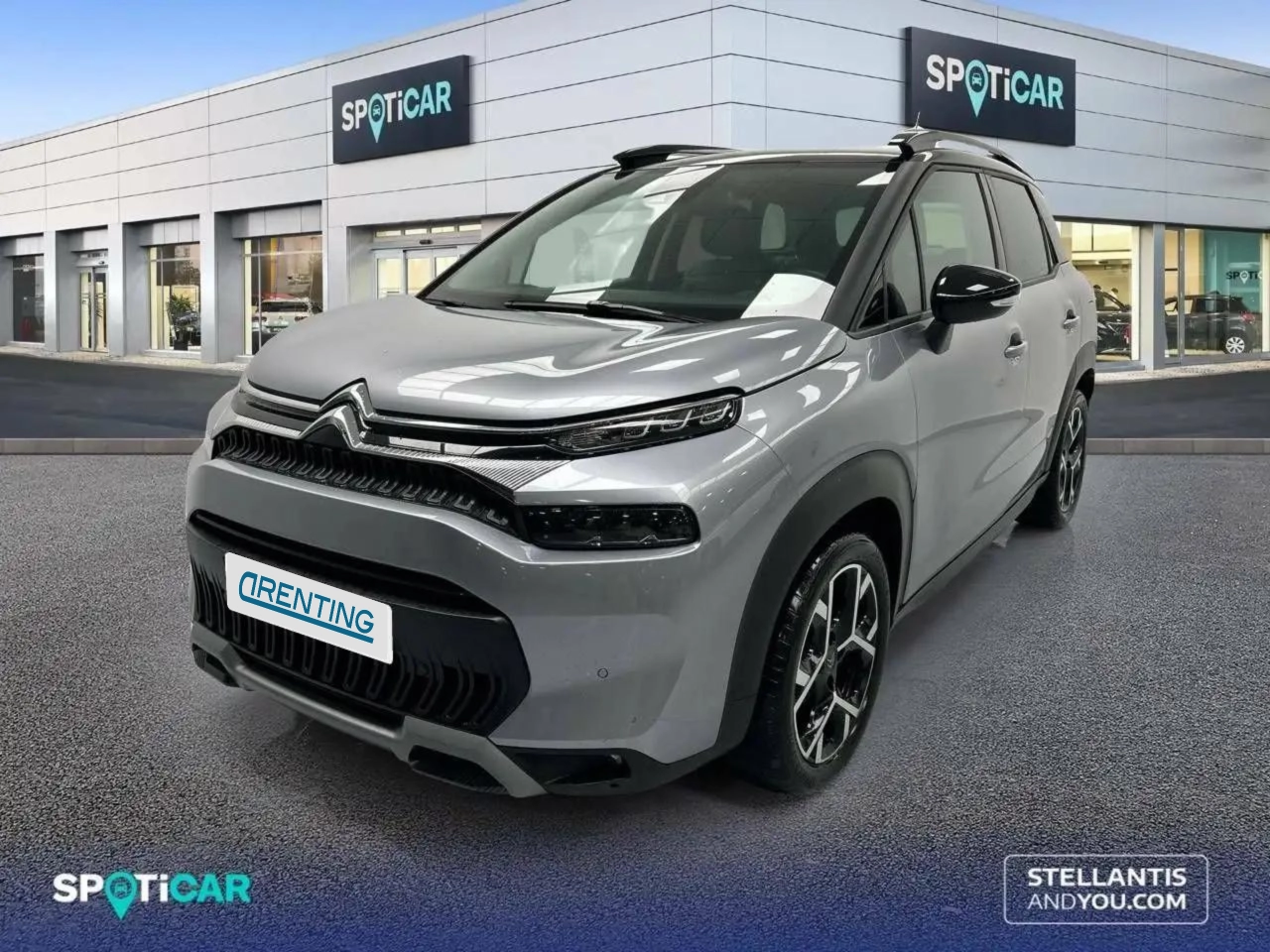 Renting Citroen C3 Aircross BlueHDi S&S Shine 110 Gris 5 1