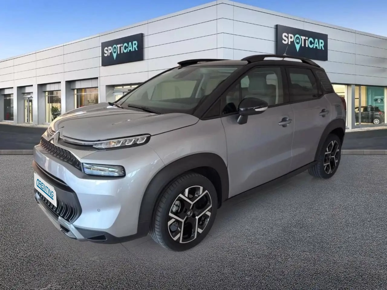 Renting Citroen C3 Aircross BlueHDi S&S Shine EAT6 120 Gris 1