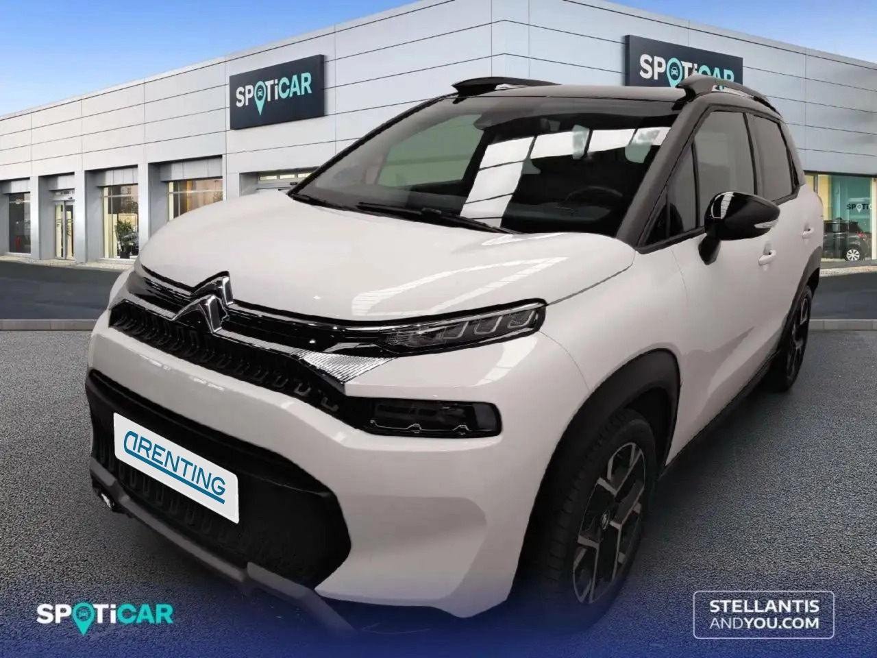 Renting Citroen C3 Aircross BlueHDi S&S Shine Pack 110 Blanco