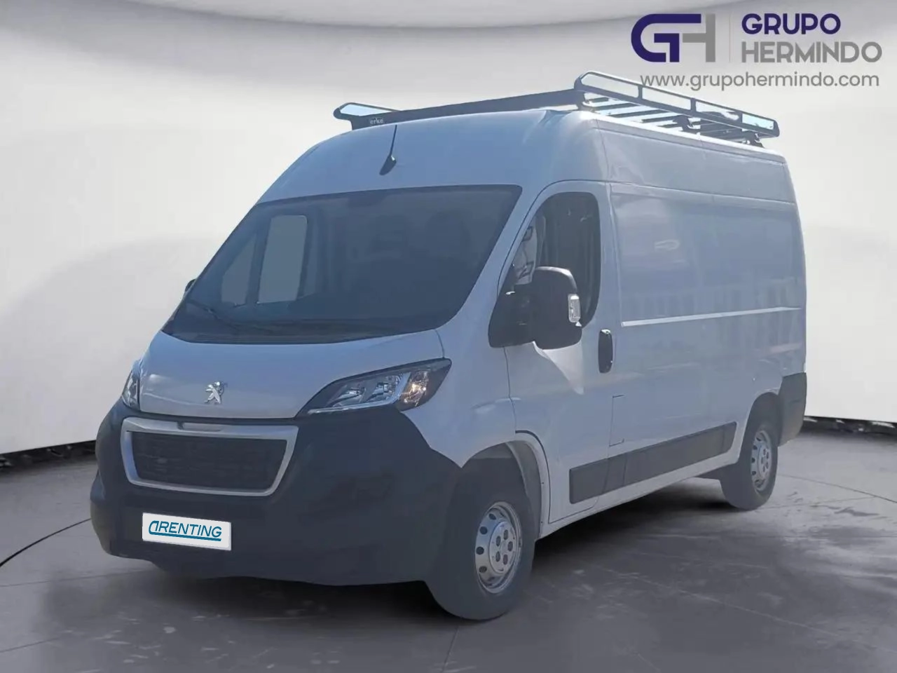 Renting Peugeot Boxer FG 335 L2 H2 BLUE HDI 140 CV Blanco 2