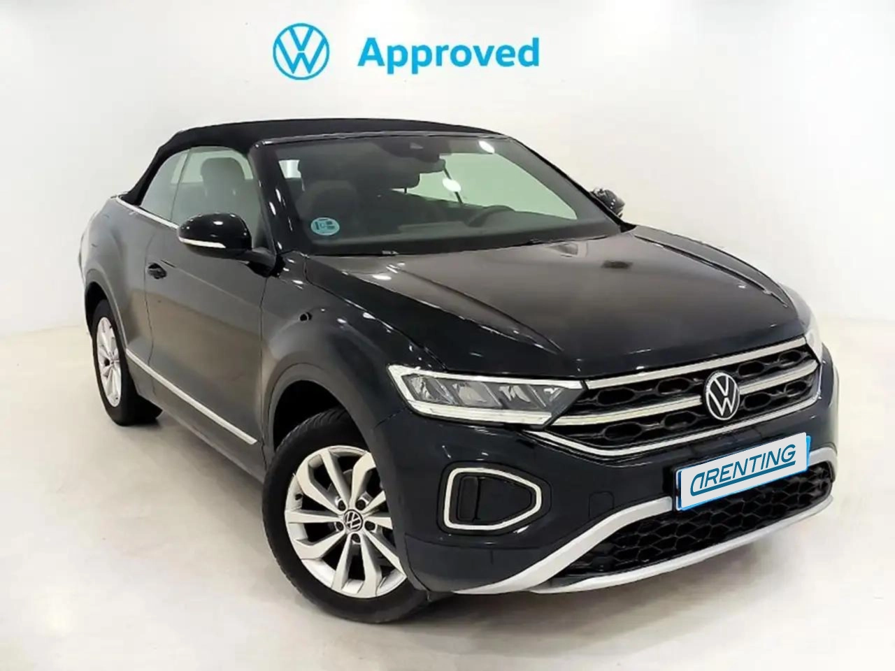 Renting Volkswagen T-Roc Cabrio 1.5 TSI Style Negro