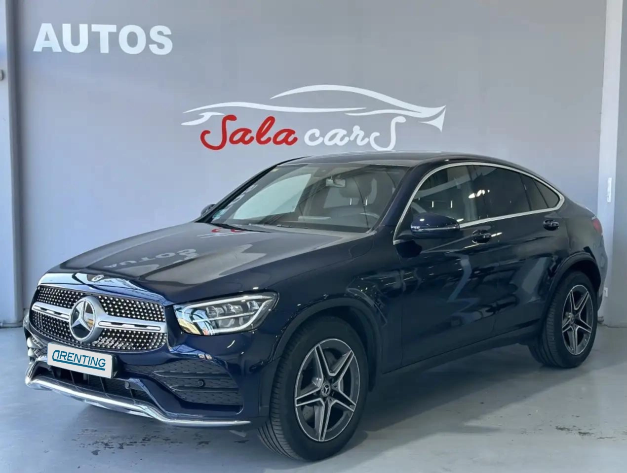 Renting Mercedes-Benz GLC 220 Coupé 220d 4Matic 9G-Tronic Azul