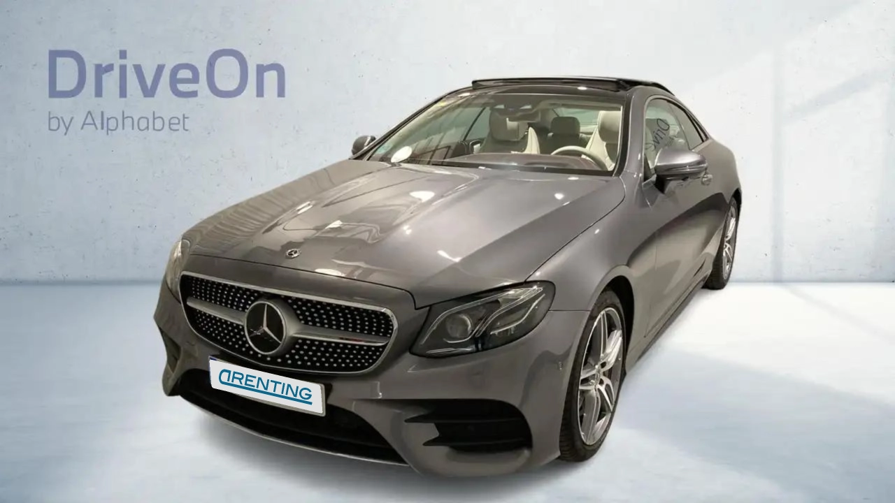 Renting Mercedes-Benz E 400 Coupé 400d 4Matic 9G-Tronic Gris