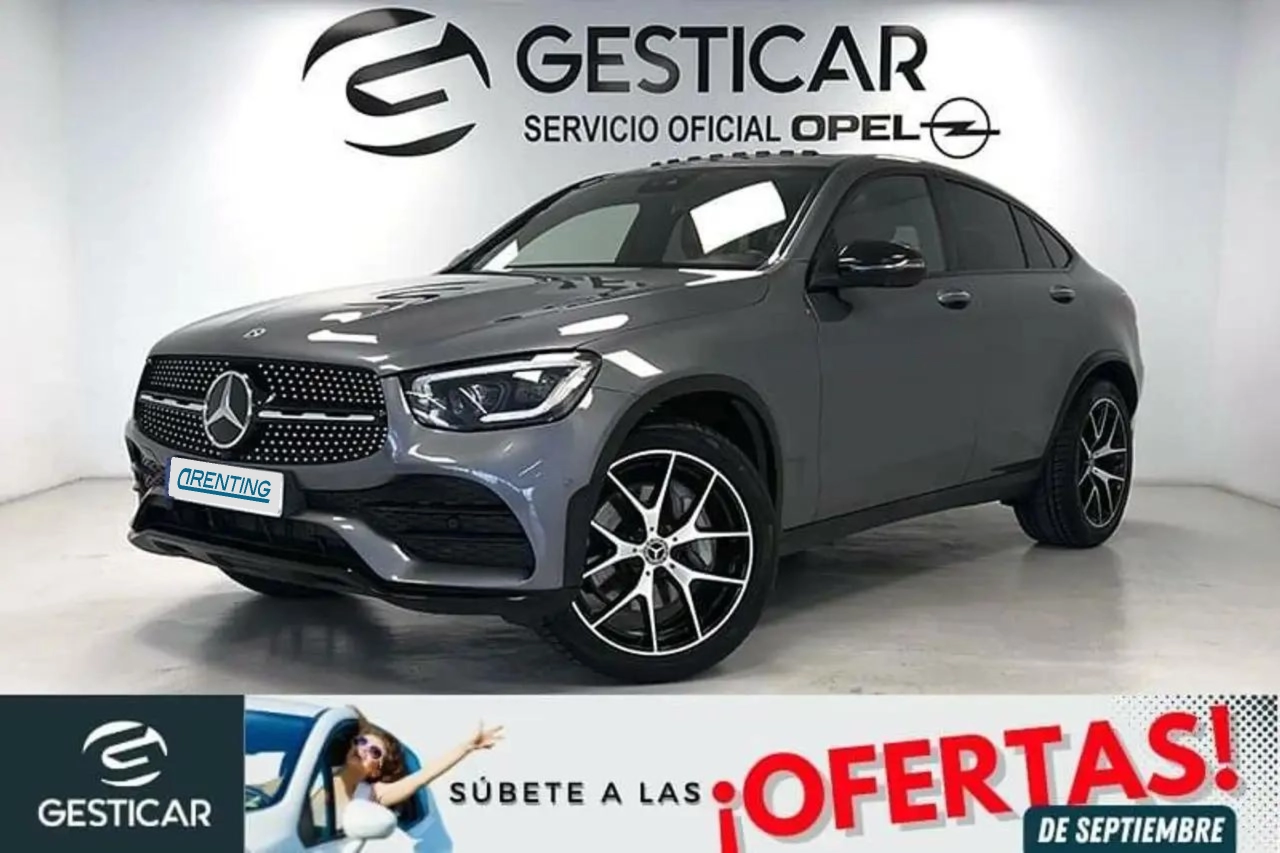 Renting Mercedes-Benz GLC 300 Coupé 4MATIC Gris