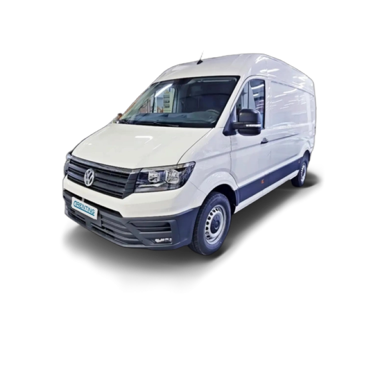 Renting Volkswagen Crafter Furgón 2.0TDI SCR 35 BM L3H2 130kW Blanco