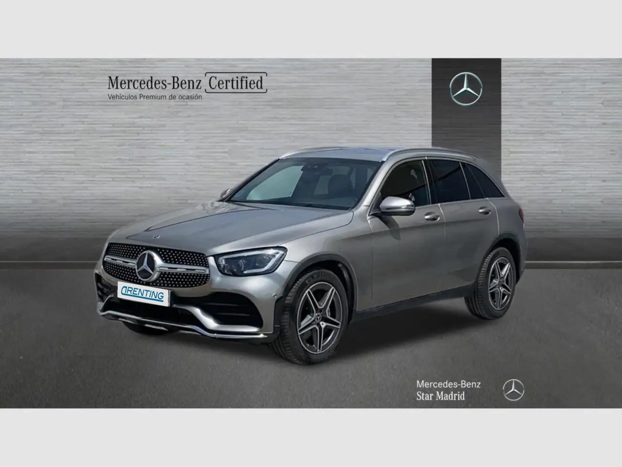 Renting Mercedes-Benz GLC 220 d 4MATIC Plateado 1