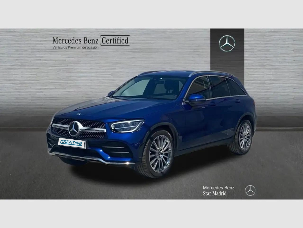 Renting Mercedes-Benz GLC 220 d 4MATIC Azul