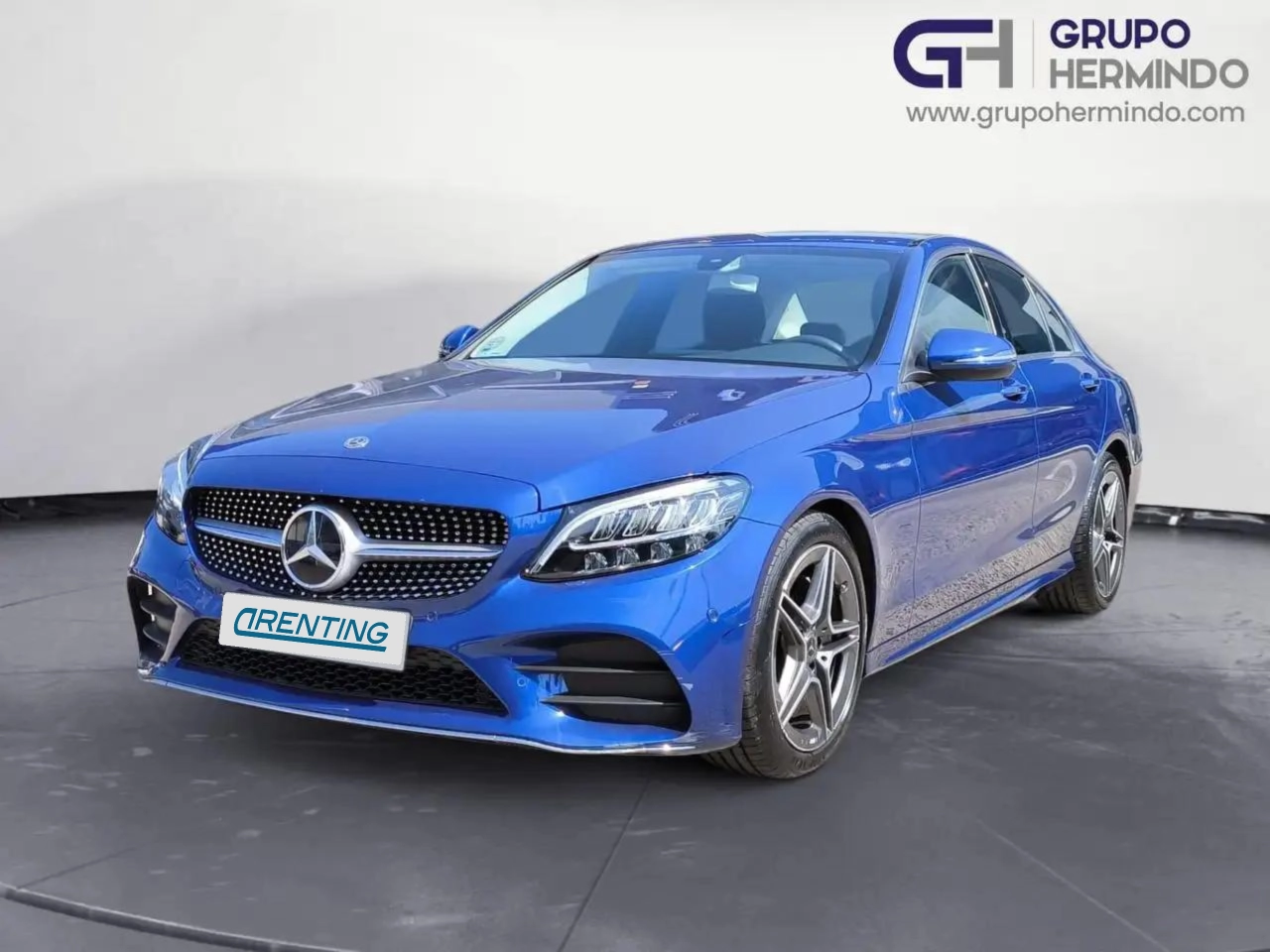 Renting Mercedes-Benz C 220 D AMG + PAQ VENTAJAS Azul