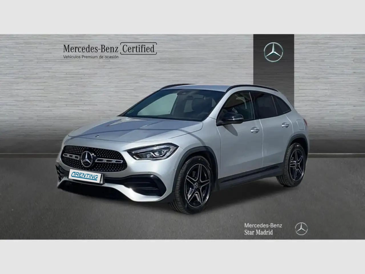 Renting Mercedes-Benz GLA 200 D Plateado 1 1