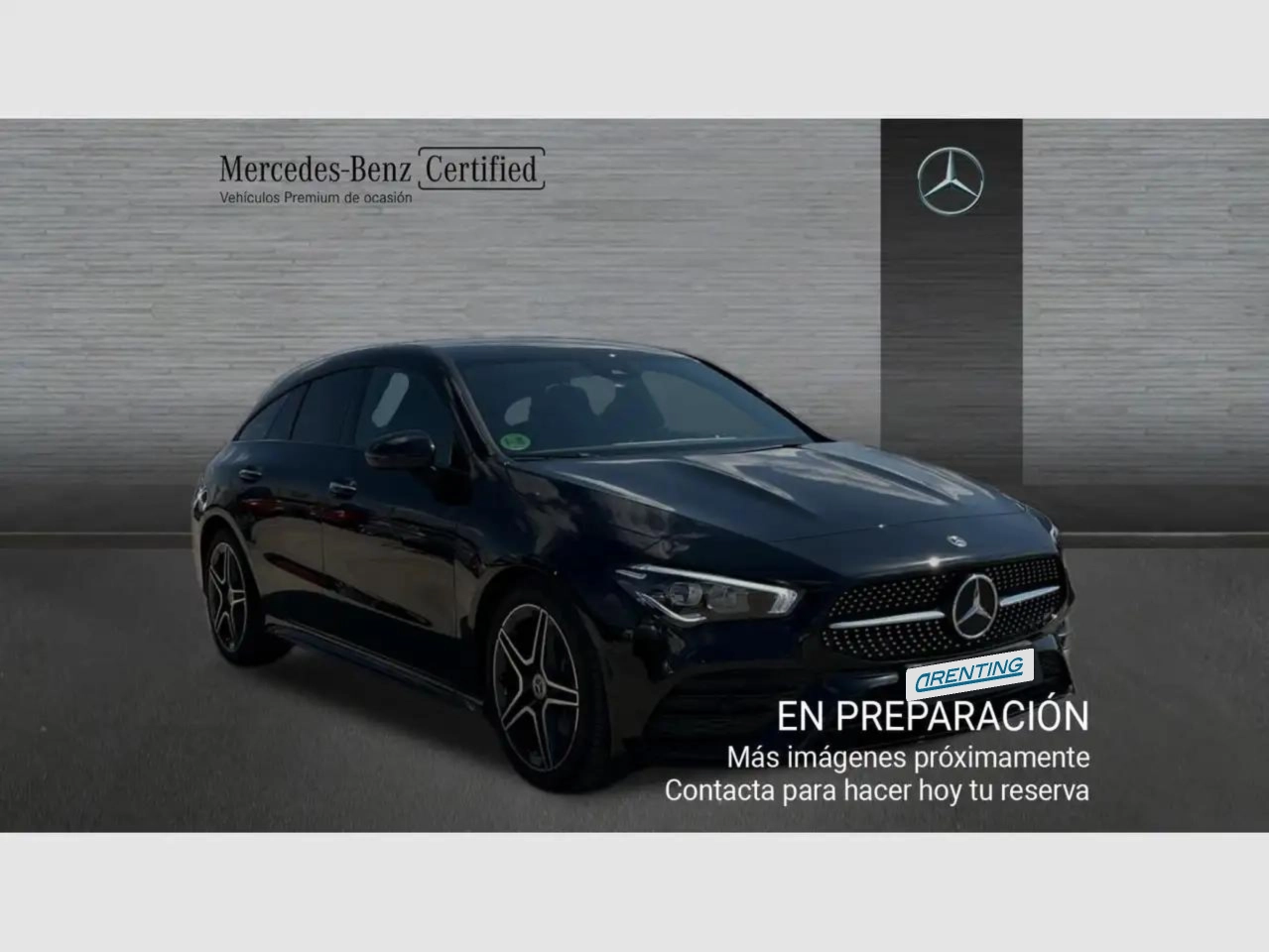 Renting Mercedes-Benz CLA 220 D DCT Negro 1