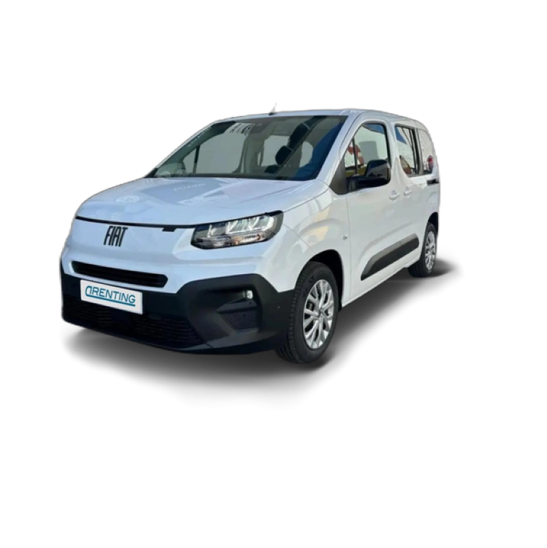 Renting Fiat Dobló 1.5 75kW (100CV) diésel MT6 Talla M – Blanco