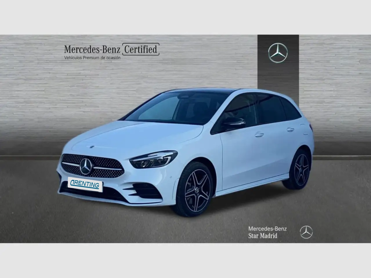 Renting Mercedes-Benz B 250 e Blanco