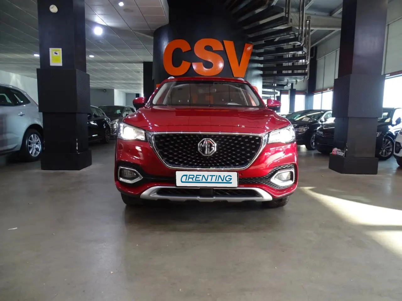 Renting MG EHS E 1.5T-GDI PHEV Luxury Rojo 1