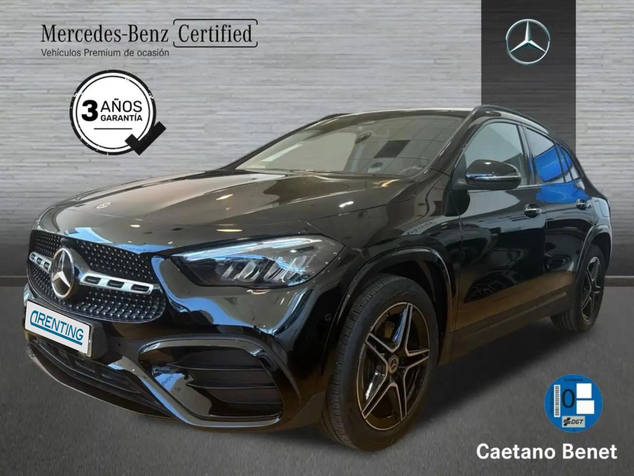 Renting Mercedes-Benz GLA 250 e Negro