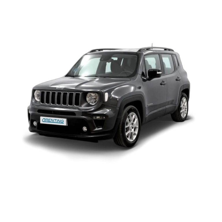 Renting Jeep Renegade eHybrid 1.5 96kW(130CV) Limited ATX Gris