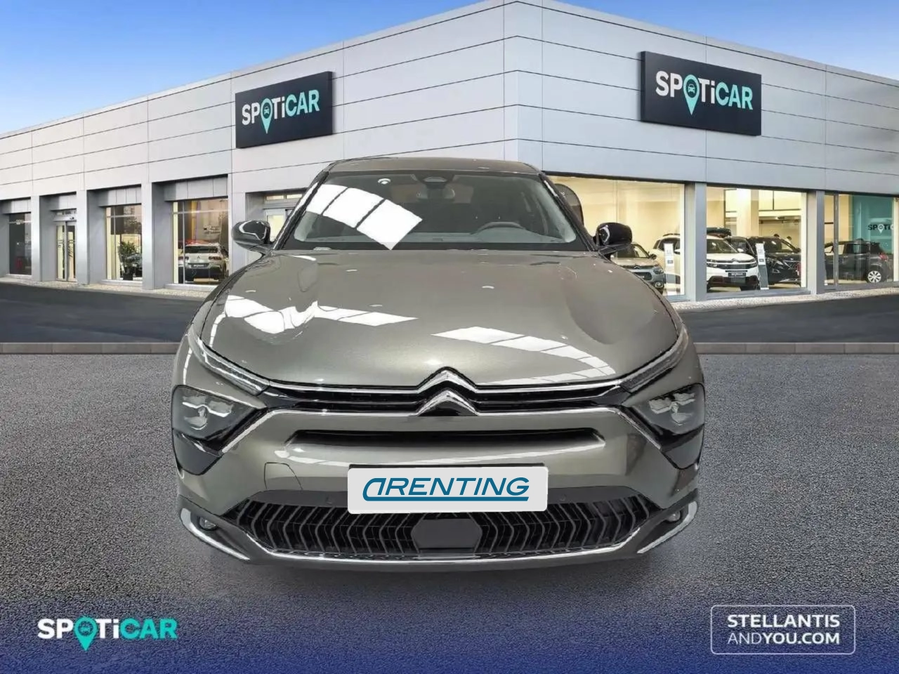 Renting Citroen C5 X Hybrid 225 e-EAT8 Feel Pack Gris