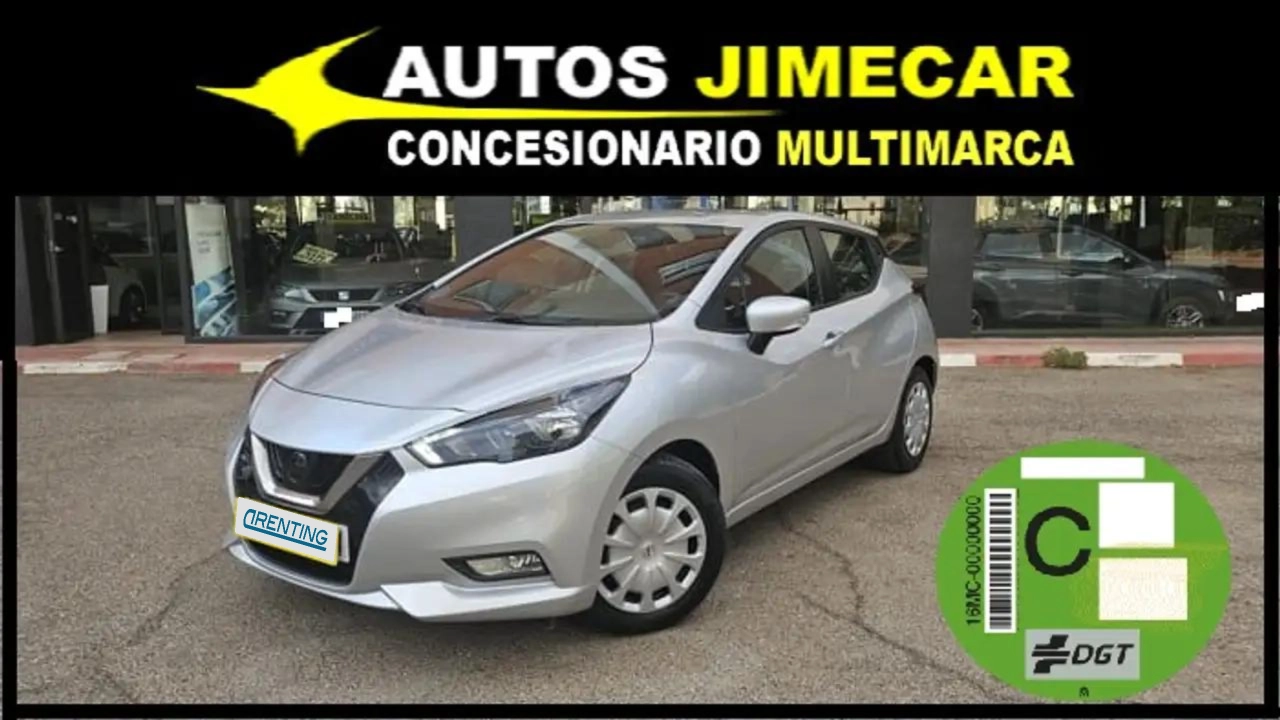 Renting Nissan Micra IG-T Acenta 92 Gris 2