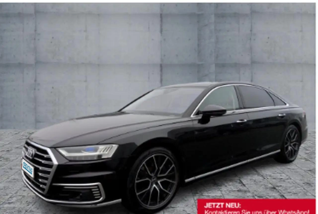 Renting Audi A8 L 60 TFSIe quattro tiptronic 330kW Negro