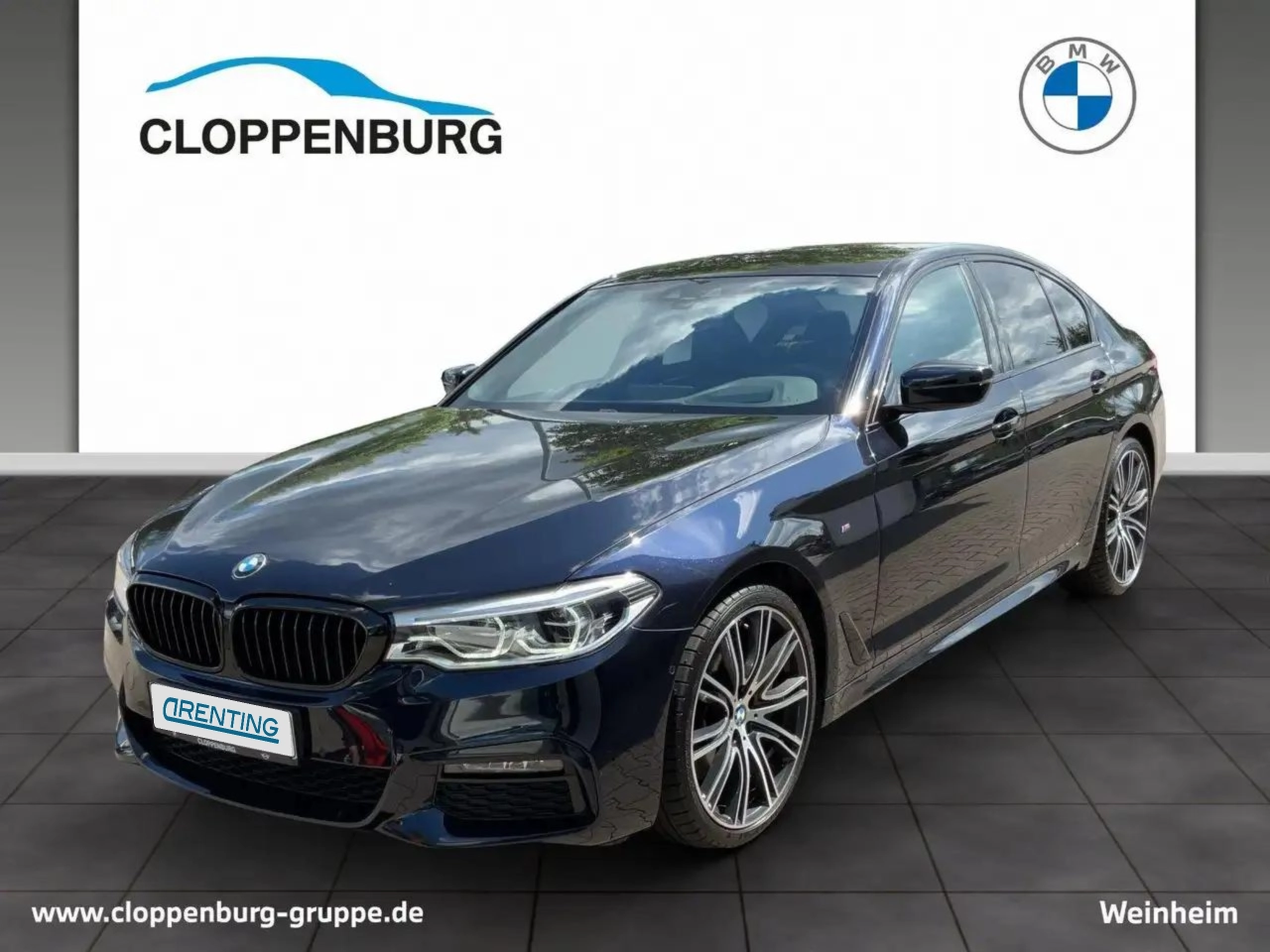 Renting BMW 530 m-sport