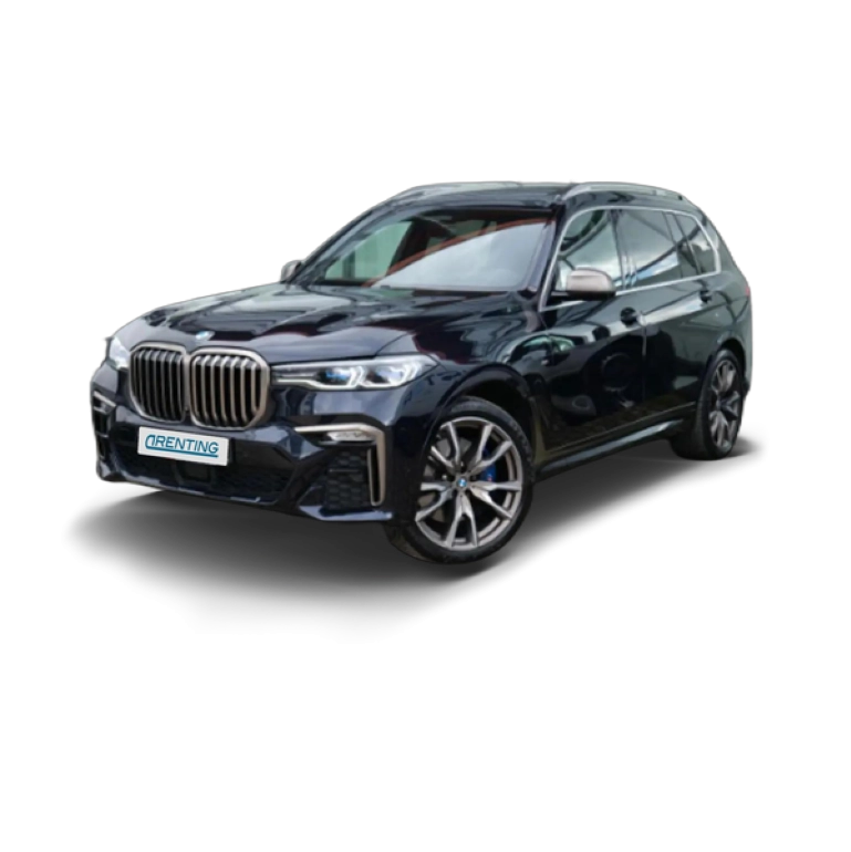 Renting BMW X7 M50iA Negro