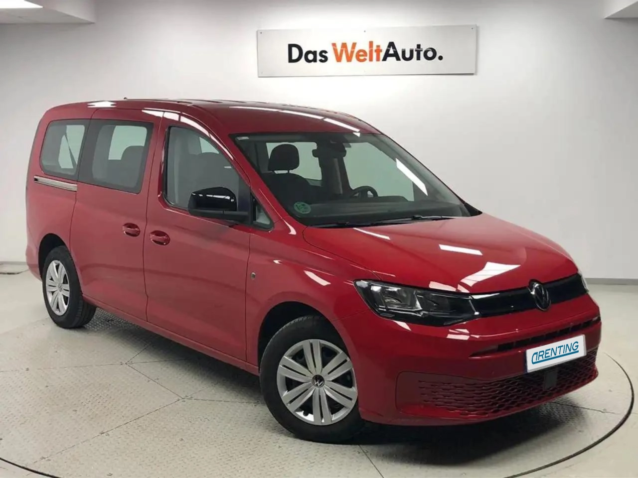 Renting Volkswagen Caddy Maxi 2.0TDI Origin 102 Rojo 1