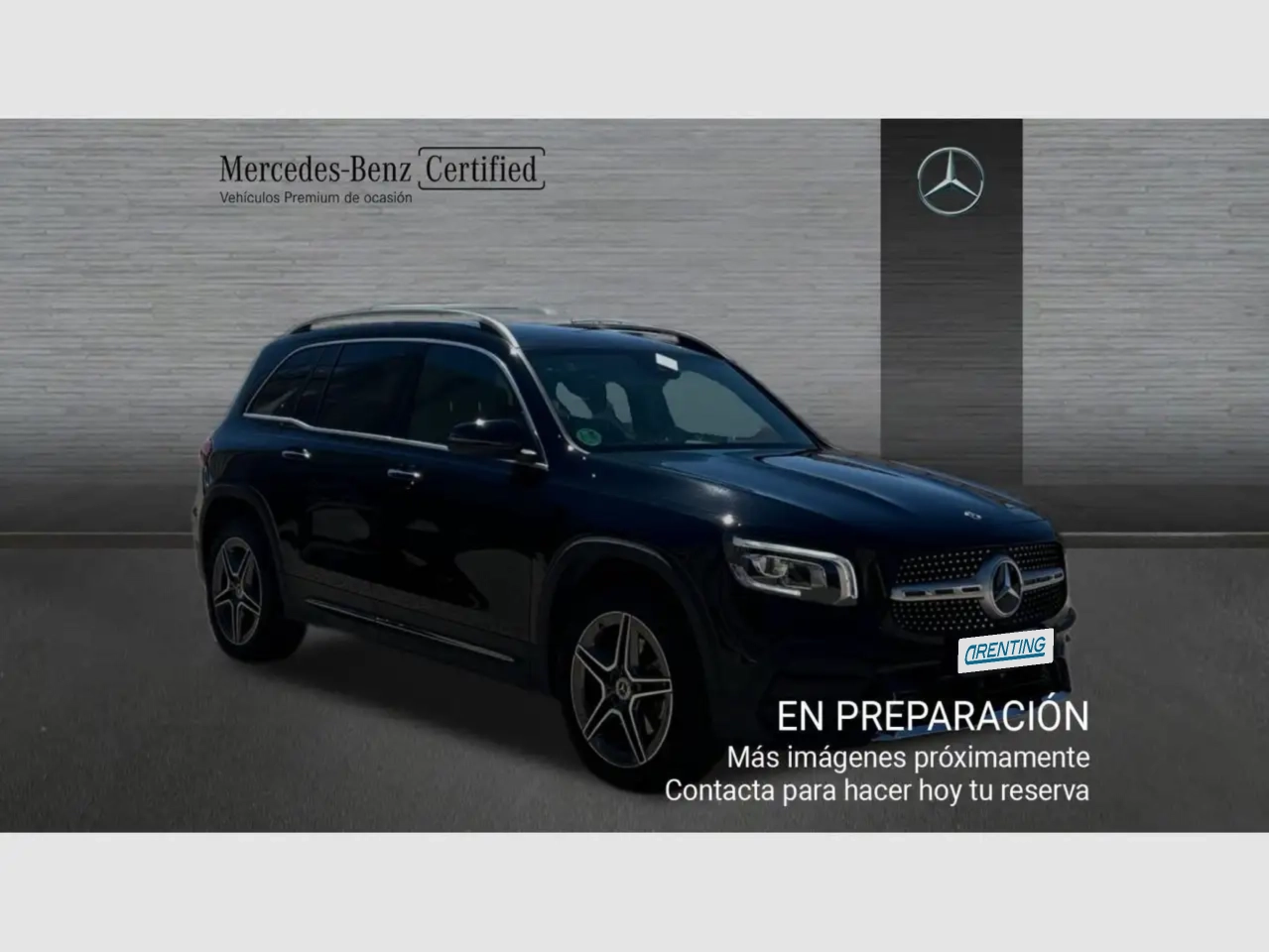 Renting Mercedes-Benz GLB 200 Negro