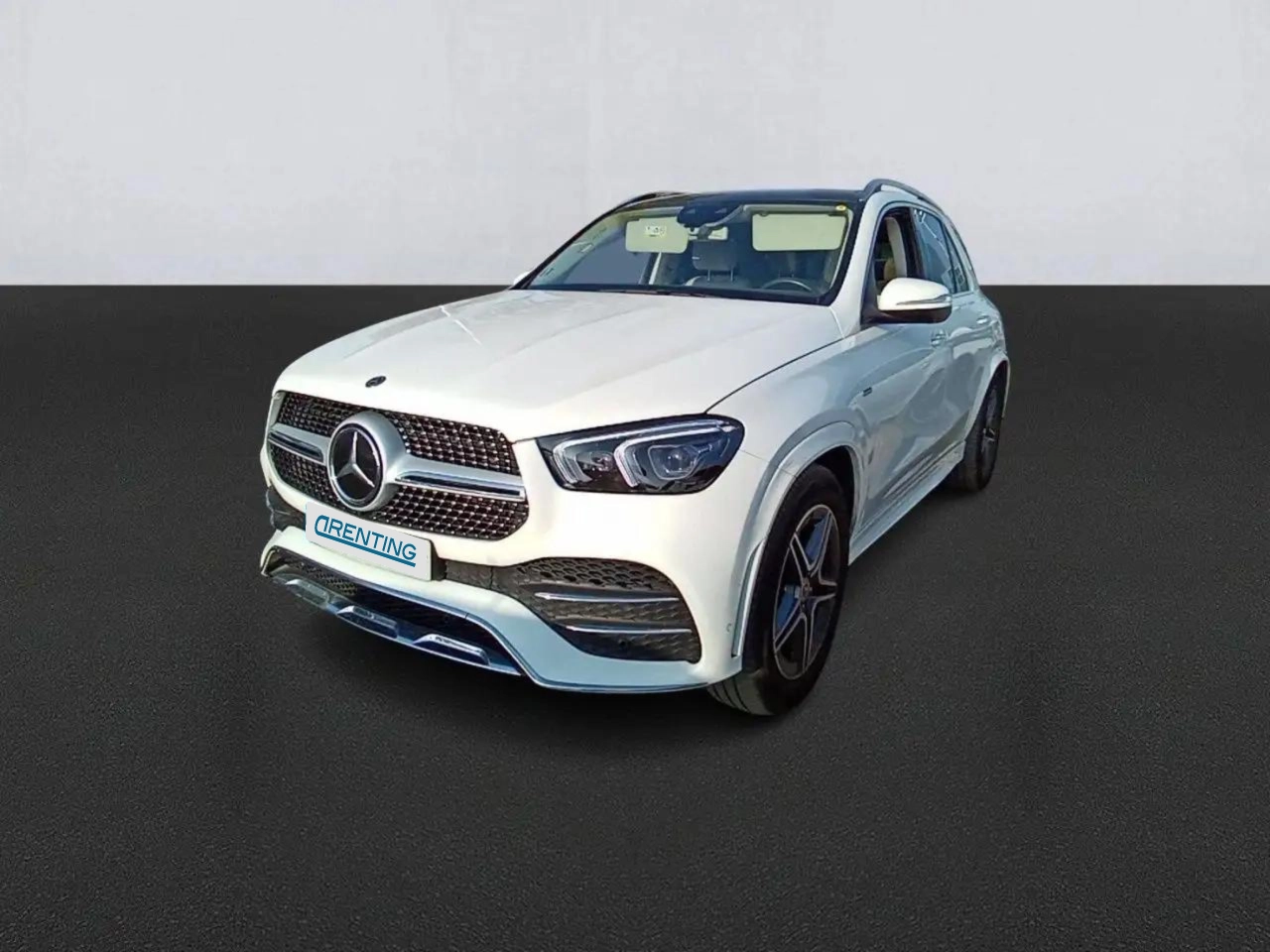 Renting Mercedes-Benz GLE 350 MERCEDES   de 4MATIC (HÃ­brido Enchufable) Blanco