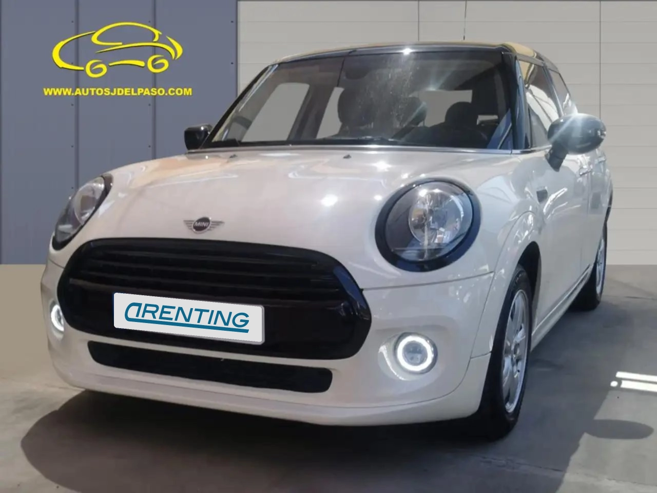 Renting MINI One Beige 1