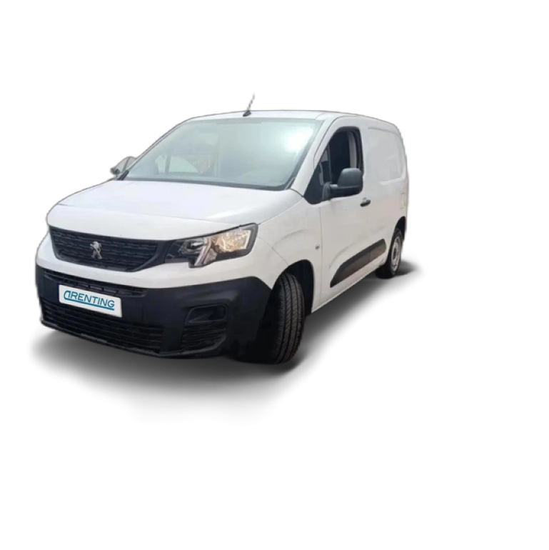 Renting Peugeot Partner 1.5BlueHDI Pro Standard 600kg 75 Blanco