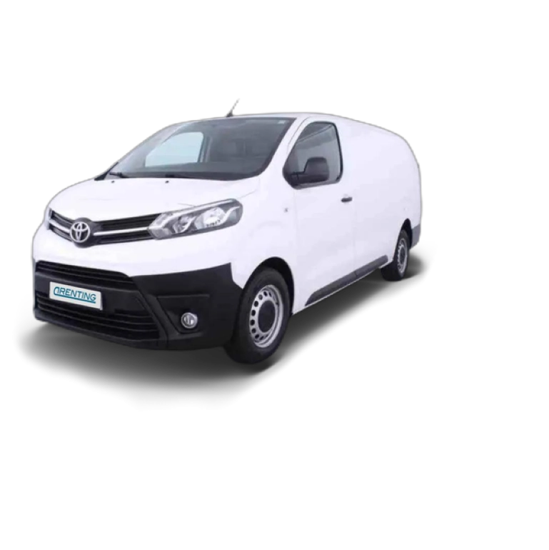 Renting Toyota Proace Van L2 2.0D GX 145 Blanco