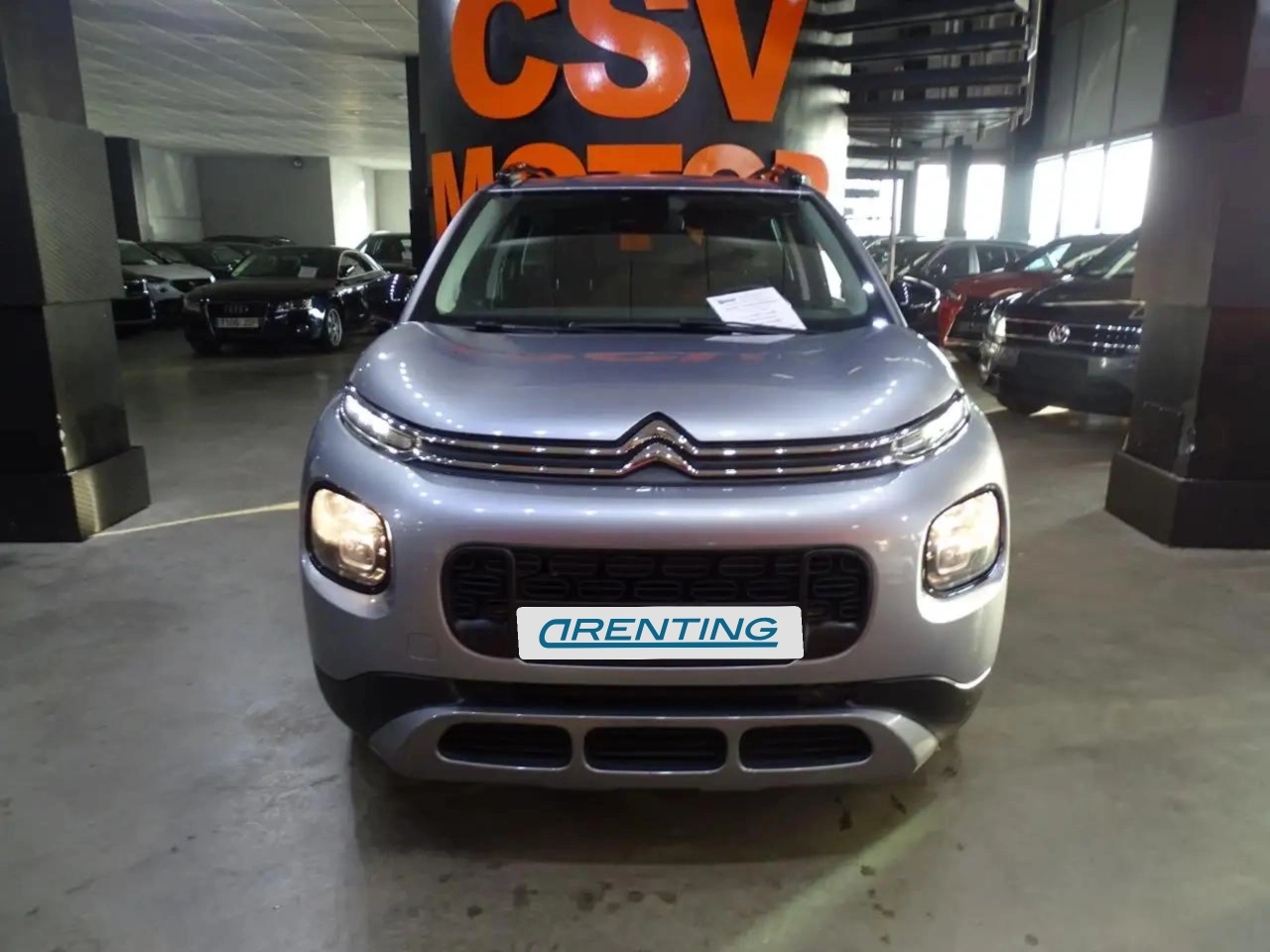 Renting Citroen C3 Aircross Puretech S&S Shine 110 Plateado