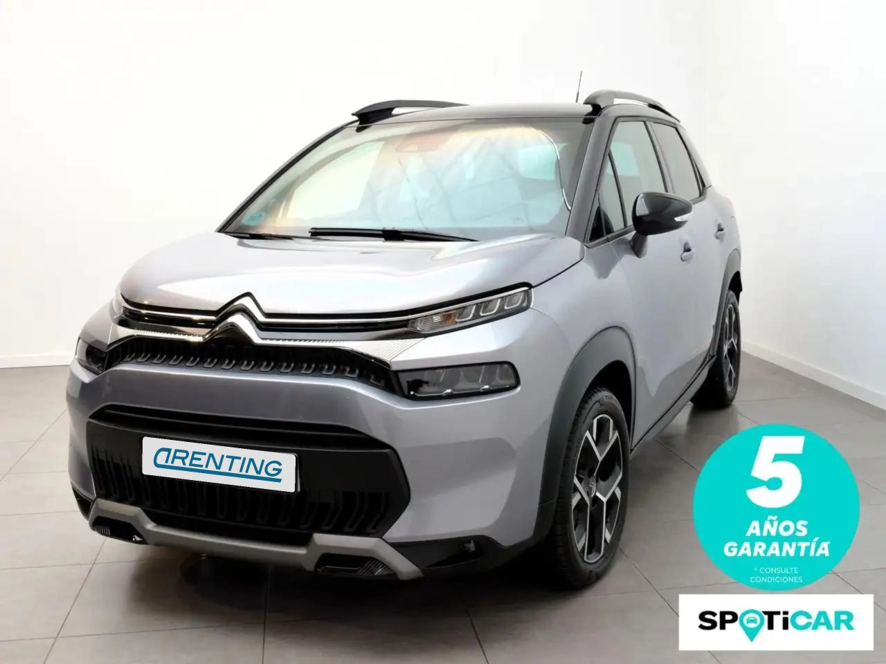 Renting Citroen C3 Aircross Puretech S&S Shine Pack 110 Gris