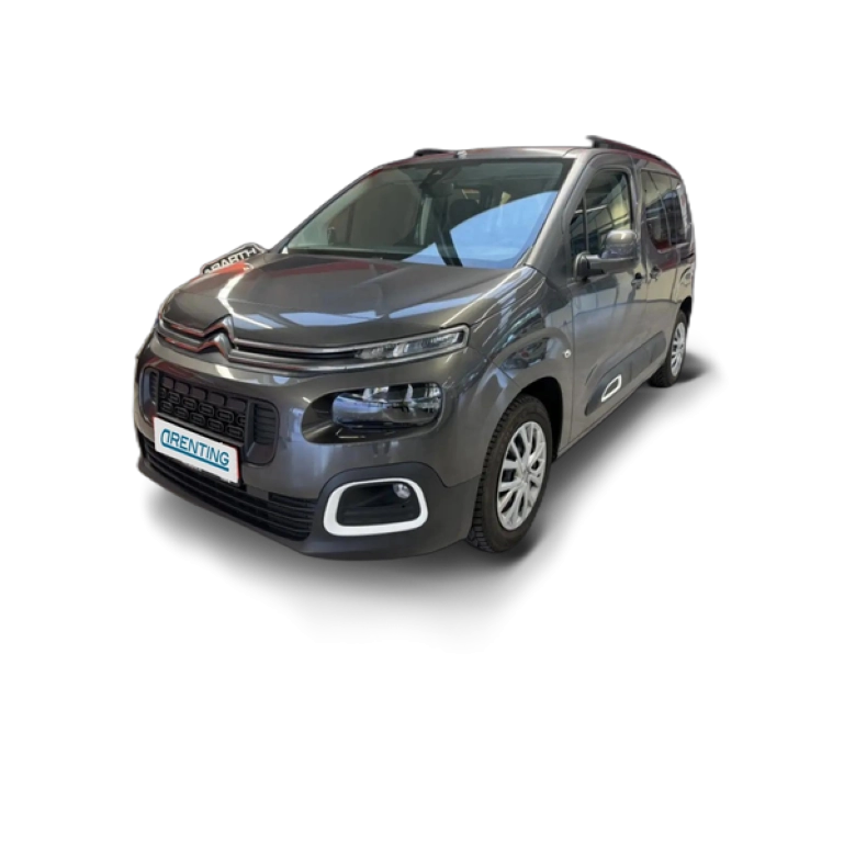 Renting Citroen Berlingo PureTech S&S Talla M Feel 110 Gris