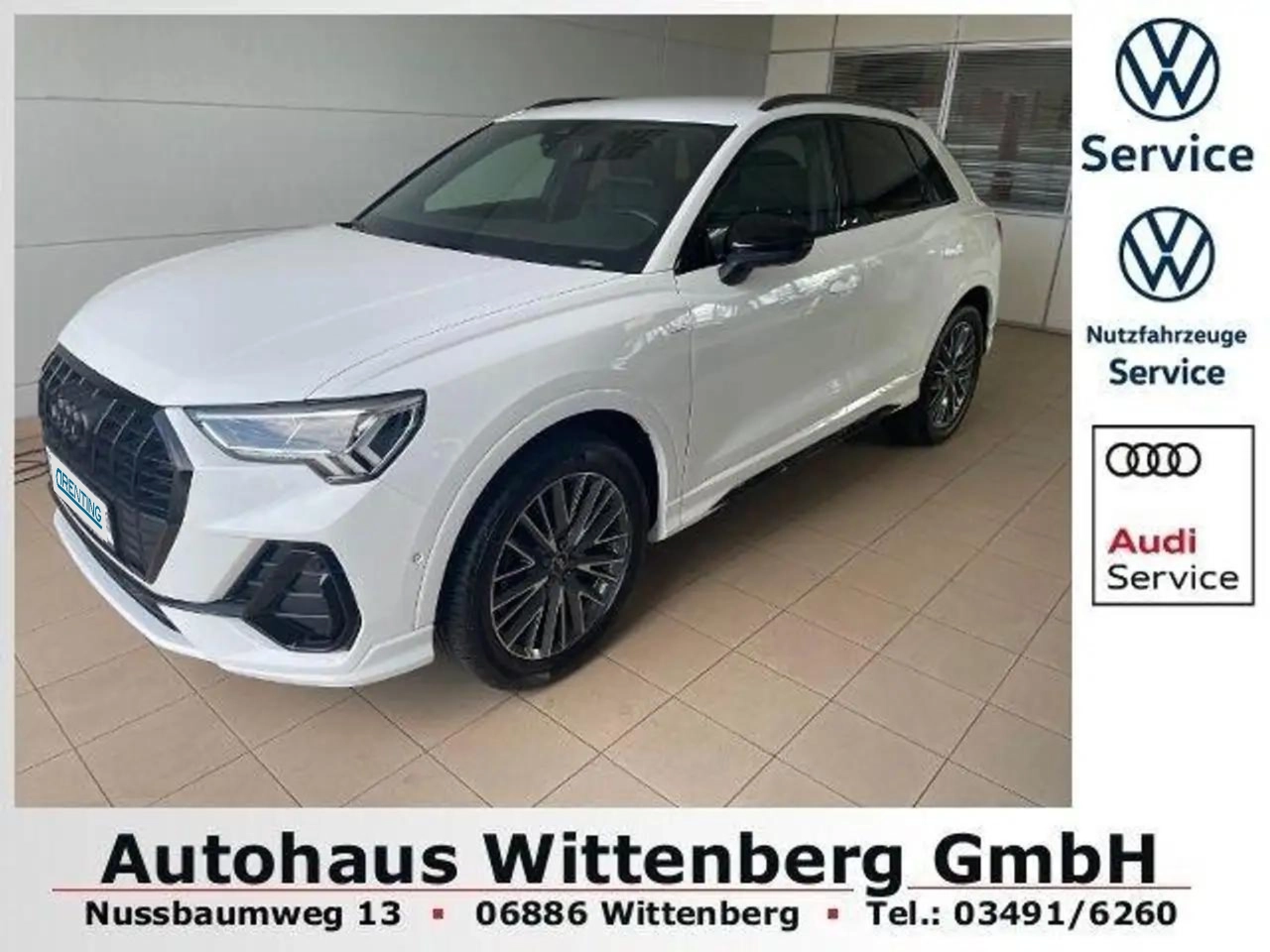 Renting Audi Q3 s-line