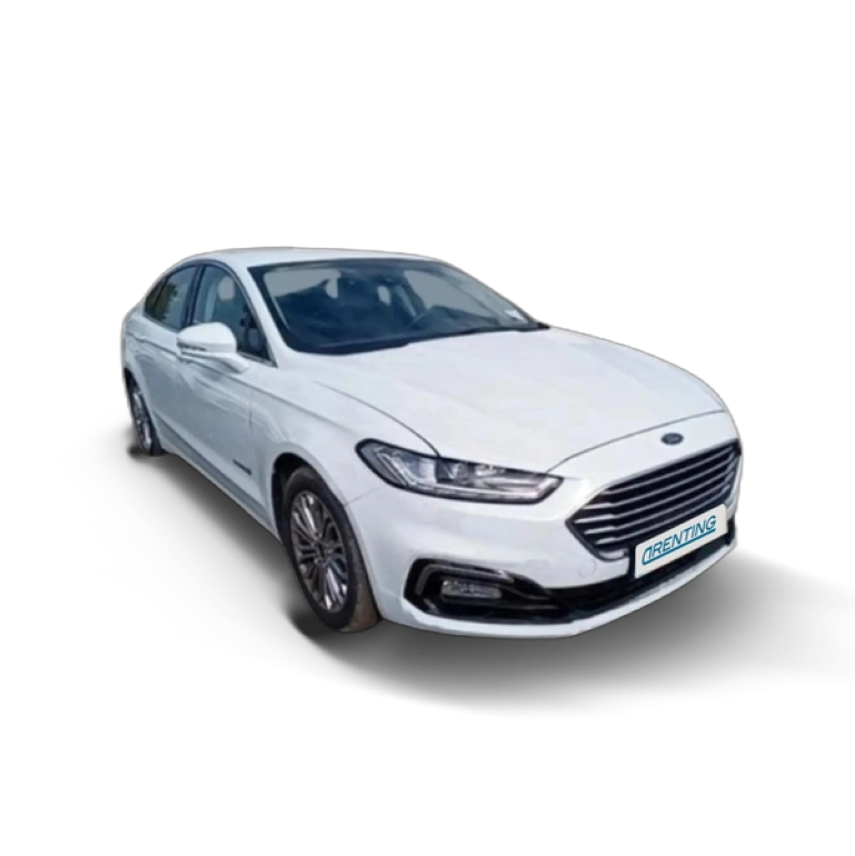 Renting Ford Mondeo Sedán 2.0 HEV Titanium Blanco