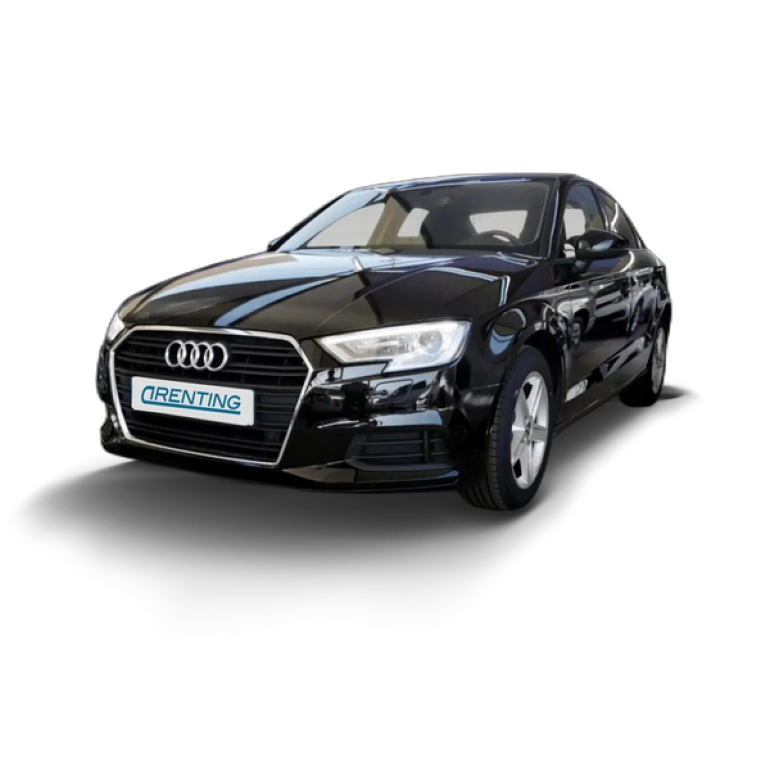 Renting Audi A3 Sedán 35 TFSI 110kW Negro