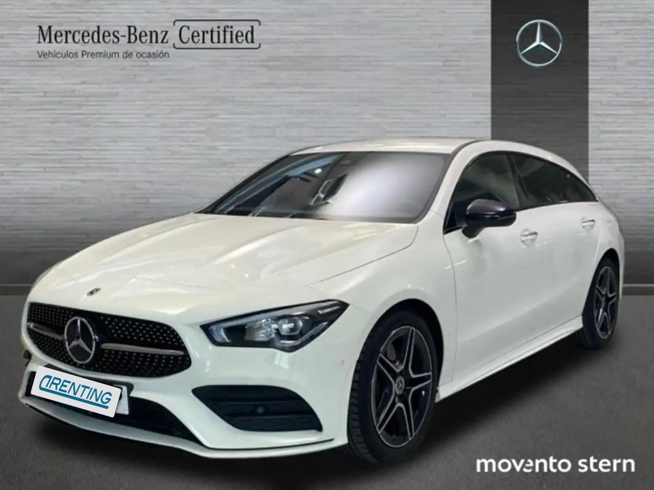 Renting Mercedes-Benz CLA 200 Shooting Brake 200d 8G-DCT Blanco 4