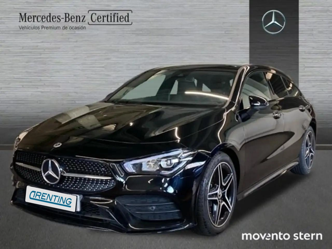 Renting Mercedes-Benz CLA 200 Shooting Brake 200d 8G-DCT Negro 3