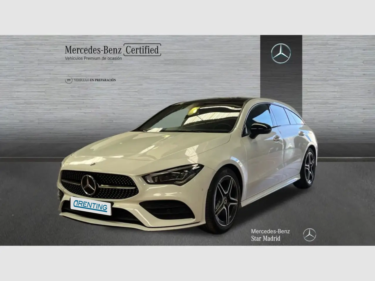 Renting Mercedes-Benz CLA 220 Shooting Brake 220d 8G-DCT Blanco 1