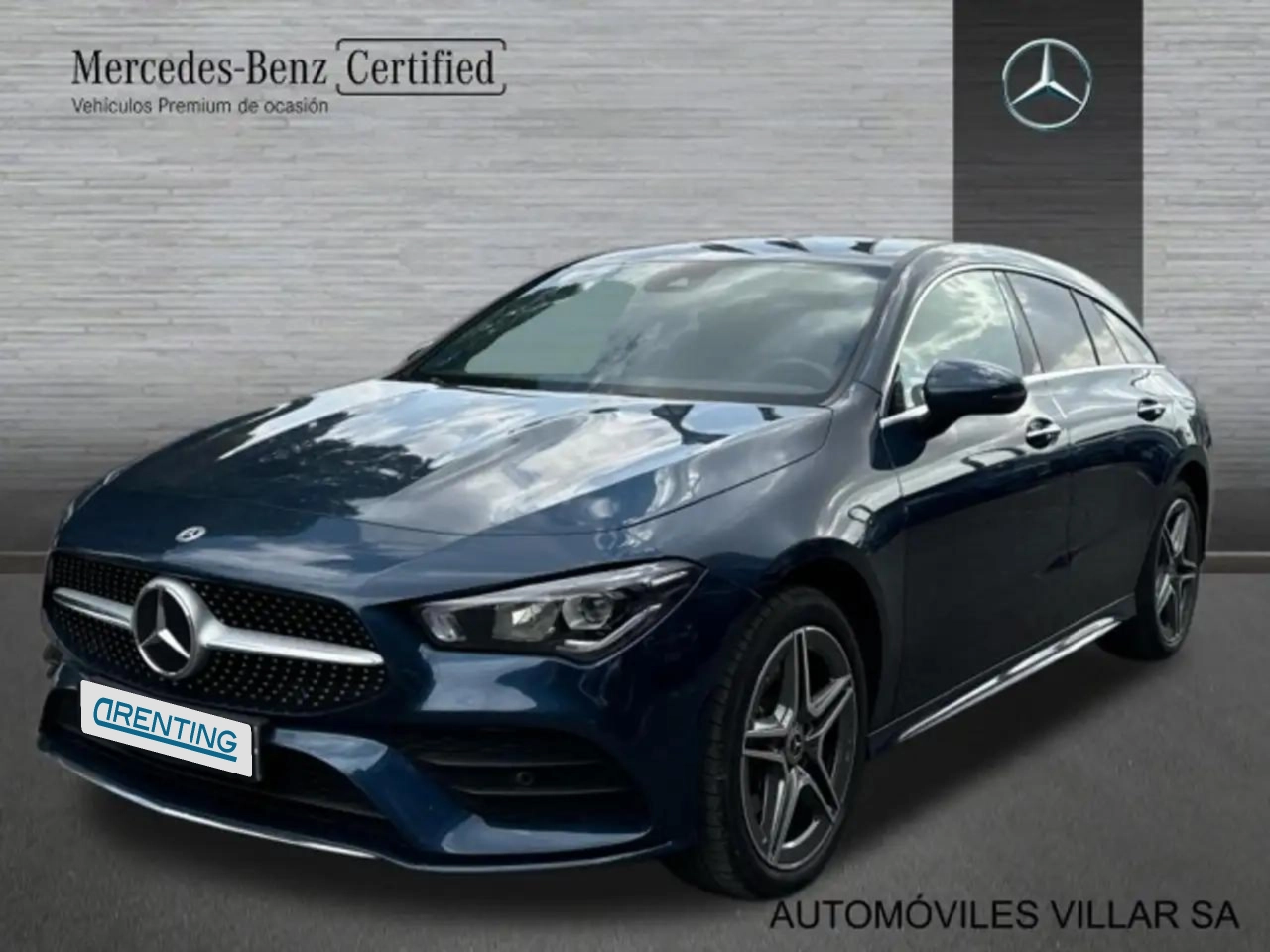 Renting Mercedes-Benz CLA 250 Shooting Brake 250e 8G-DCT Azul 1