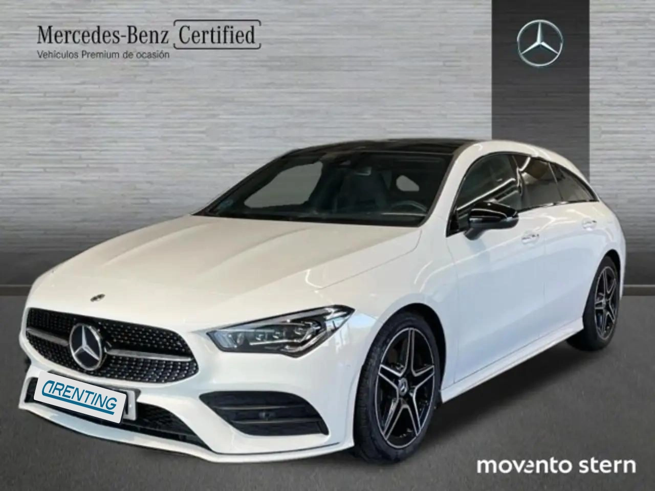 Renting Mercedes-Benz CLA 180 Shooting Brake 7G-DCT Blanco