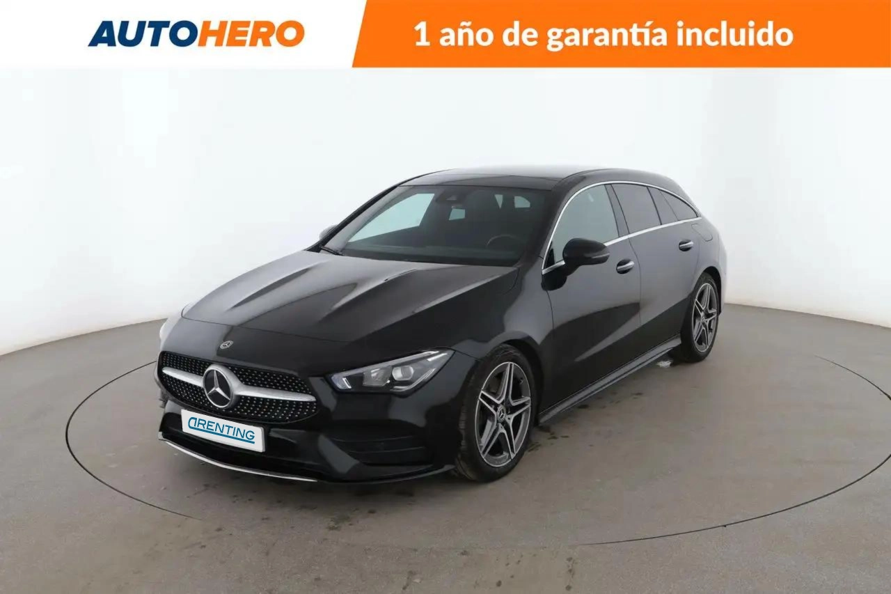 Renting Mercedes-Benz CLA 200 Shooting Brake AMG Line 7G-DCT Negro 1