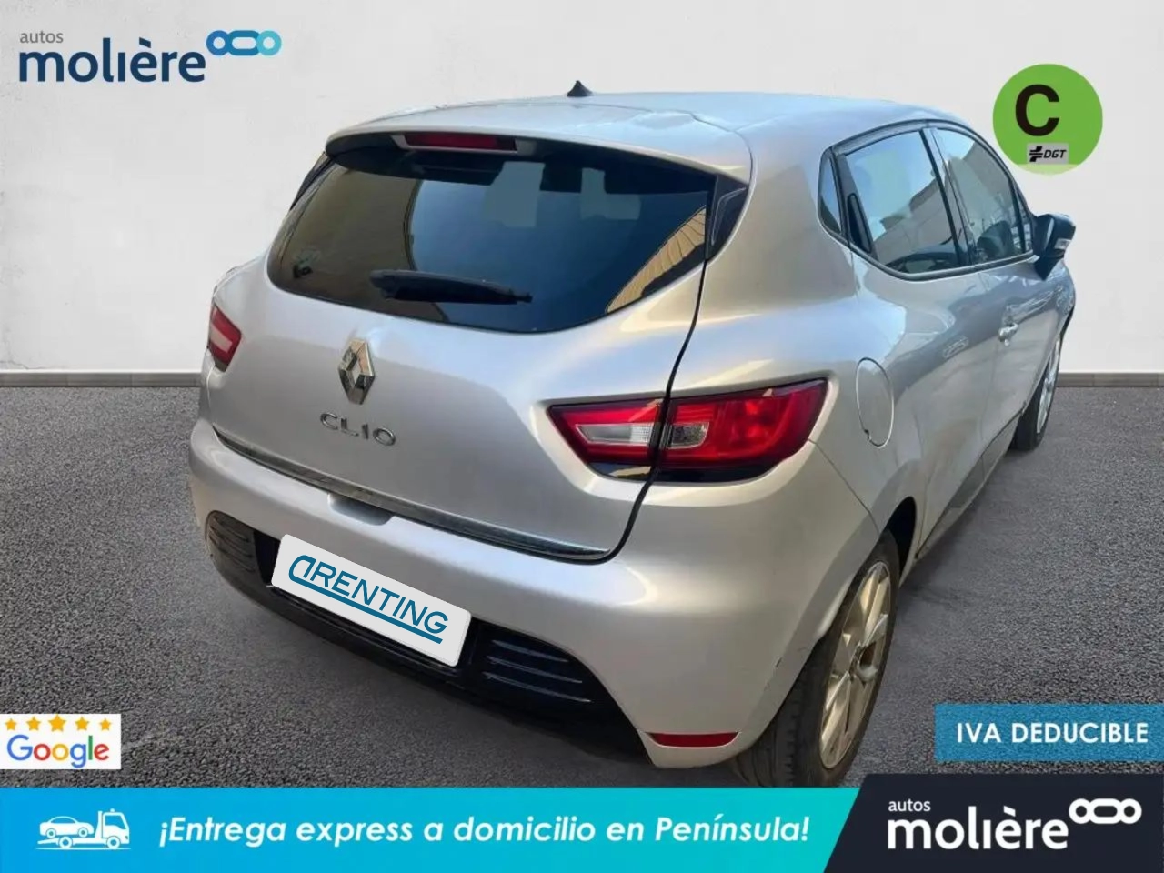 Renting Renault Clio Sport Tourer TCe Energy Limited 66kW Gris