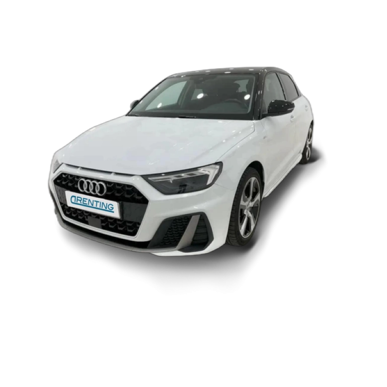 Renting Audi A1 Sportback 30 TFSI Adrenalin Blanco