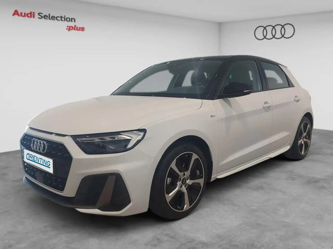 Renting Audi A1 Sportback 30 TFSI Adrenalin S tronic Blanco